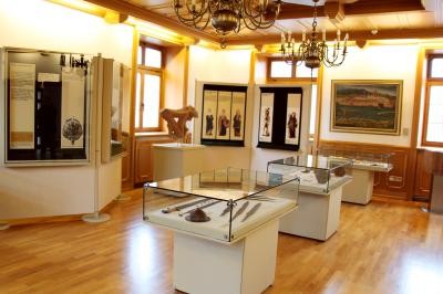 Der Rundgang beginnt. Innenansicht Erdgeschoss