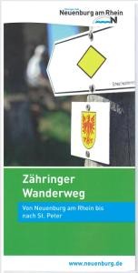 Flyer Zähringer Wanderweg