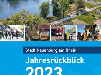 Cover Blau Jahresrückblick